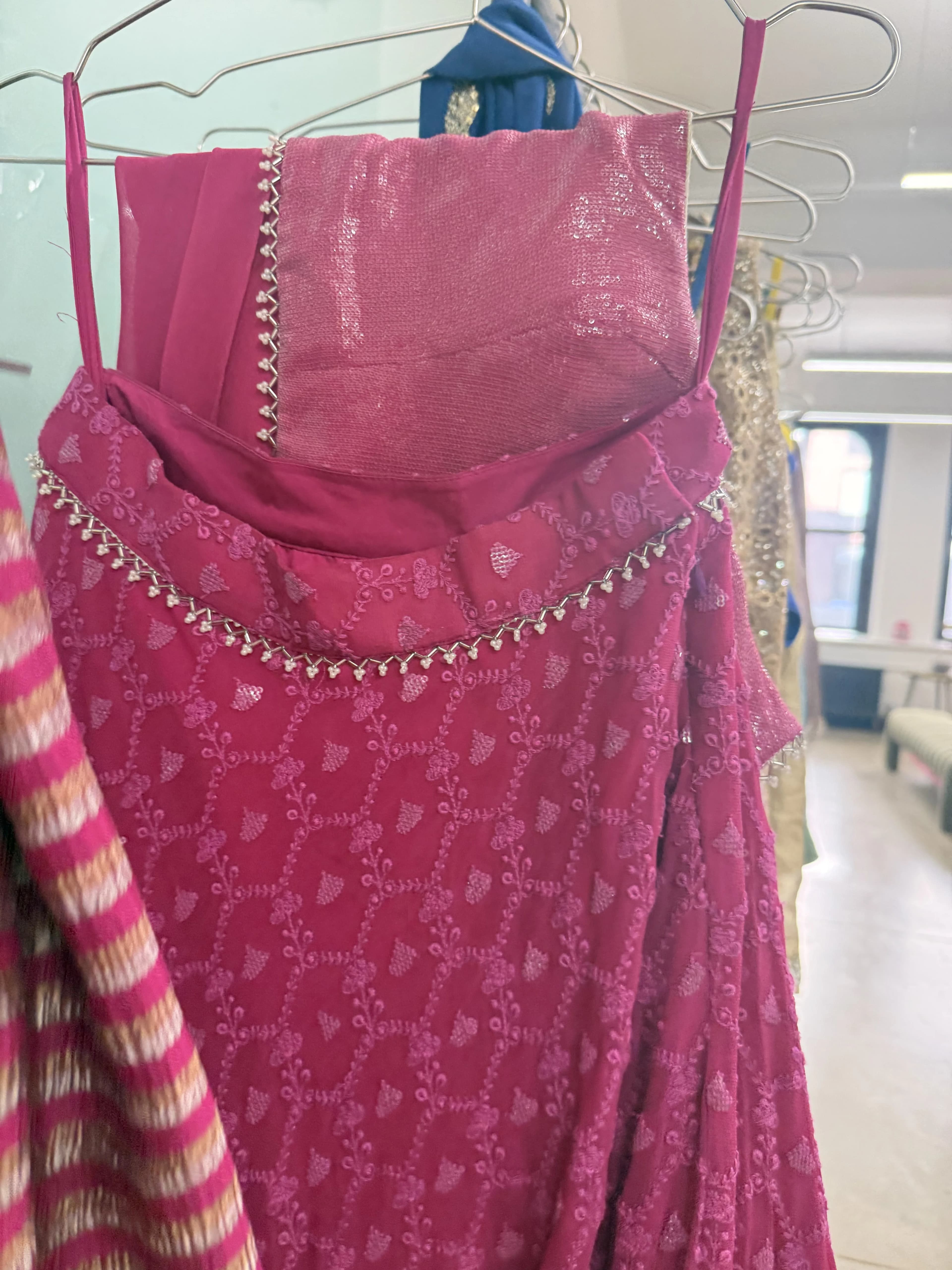 Image 1 of Orange Kurta by Abhinav Mishra