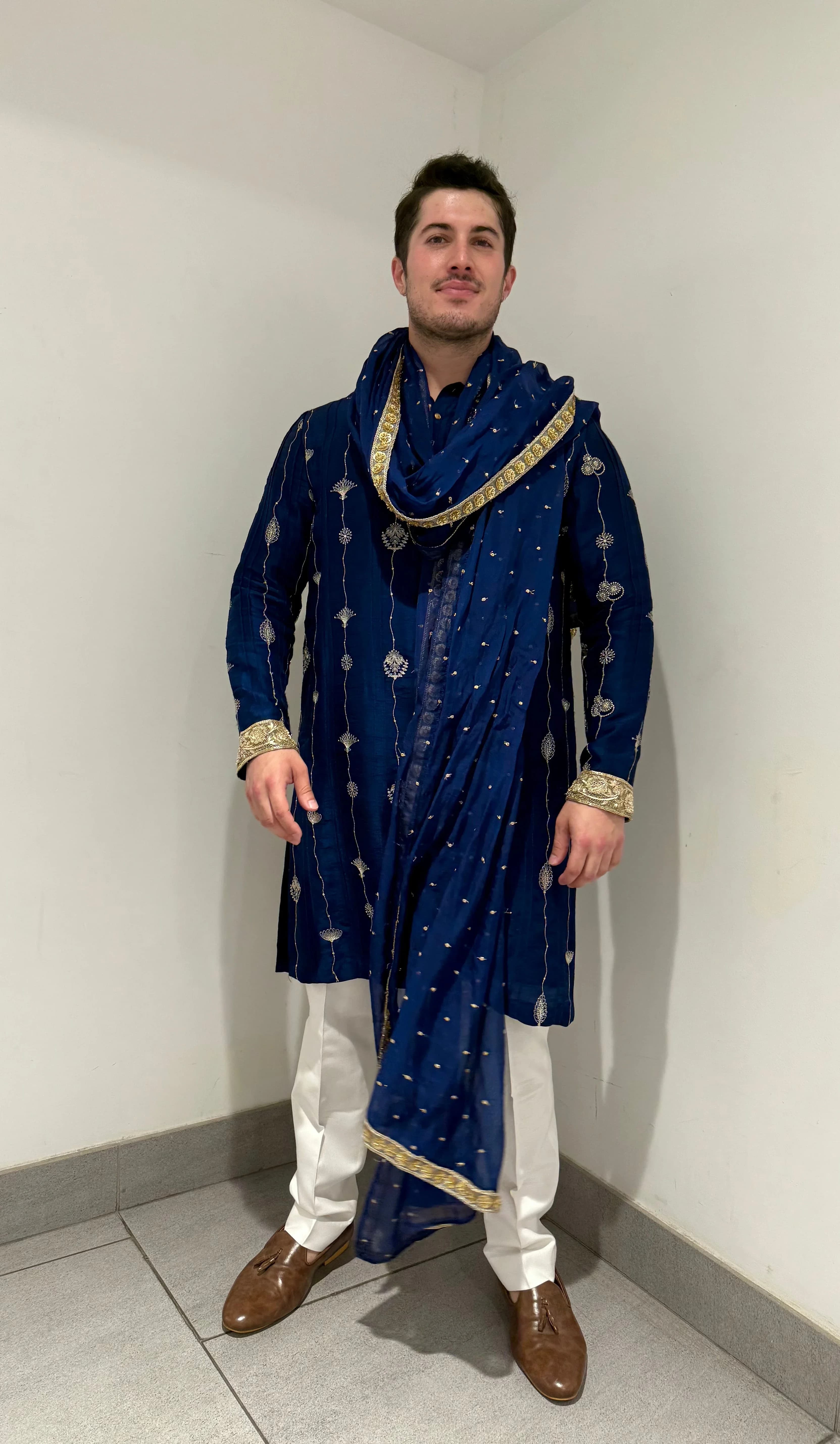 Image 2 of Danny Kurta with shawl - Rental