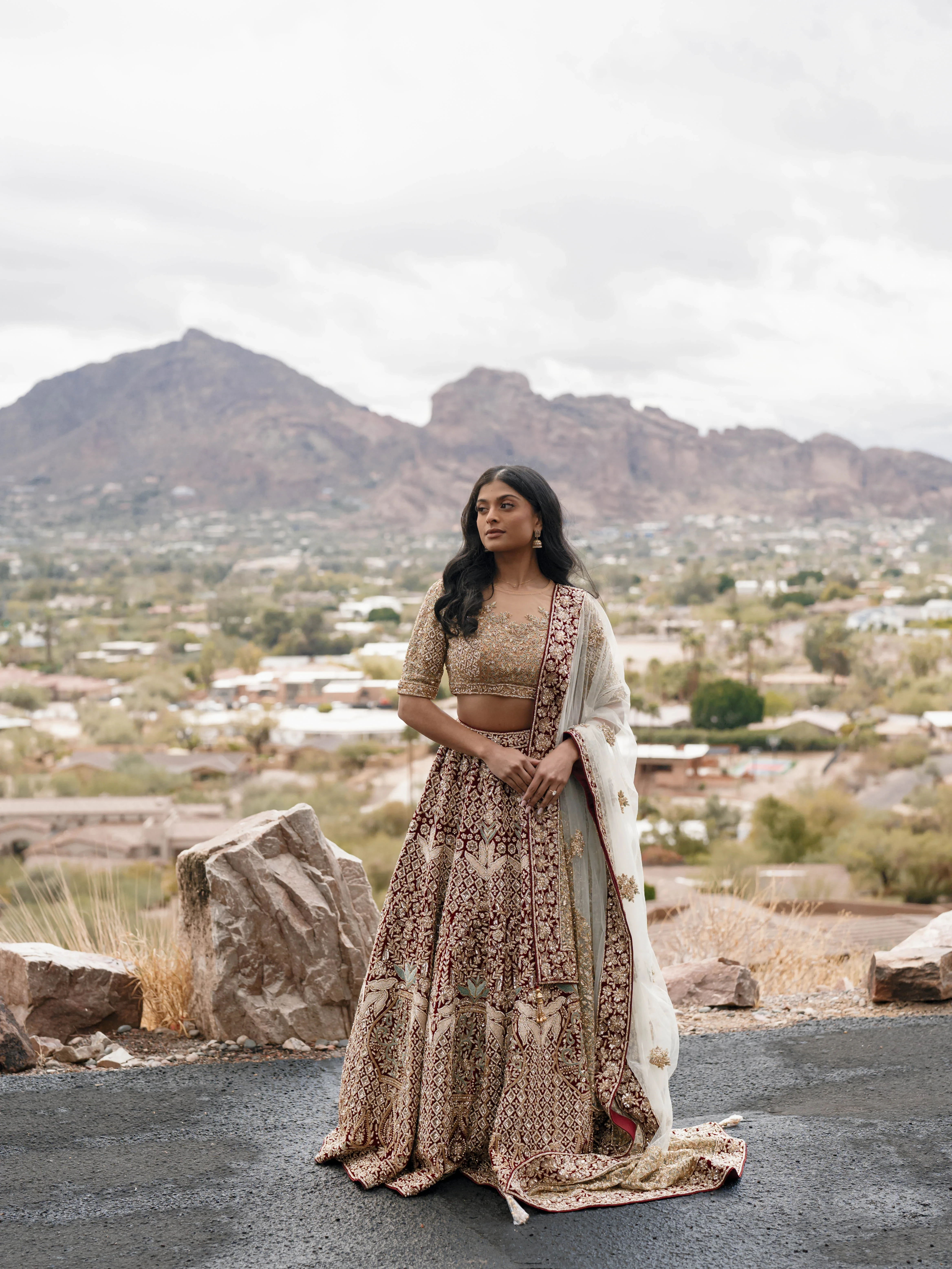 Image 2 of TEST - Nazranna Bridal Lehenga