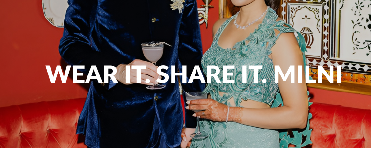 Image 1 of Brown Sari by Abu Jani Sandeep Khosla